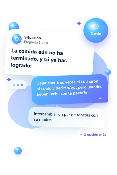 Test ¿Qué impresión causas: qué harías tú Test ¿Qué impresión causas: situación y respuestas