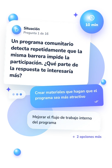 Quiz: ¿Cuál es mi vocación?: qué harías tú Quiz: ¿Cuál es mi vocación?: situación y respuestas