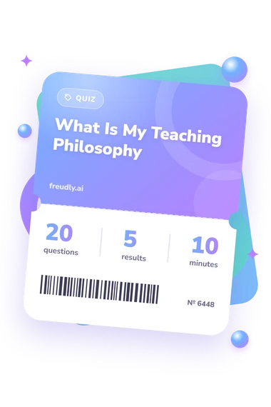 What Is My Teaching: test ticket with numbers