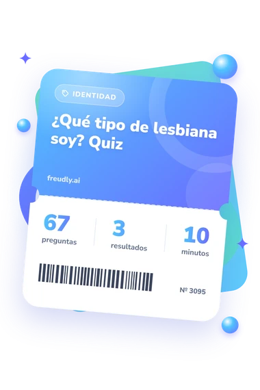 Test ¿Qué tipo: preguntas, resultados y minutos Test ¿Qué tipo de lesbiana: billete del test