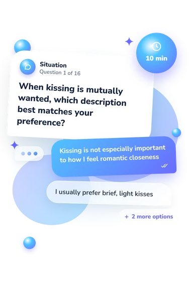 What Kind of Physical: situation and reply bubbles