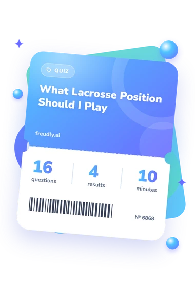 What Lacrosse Position Should: test ticket with numbers