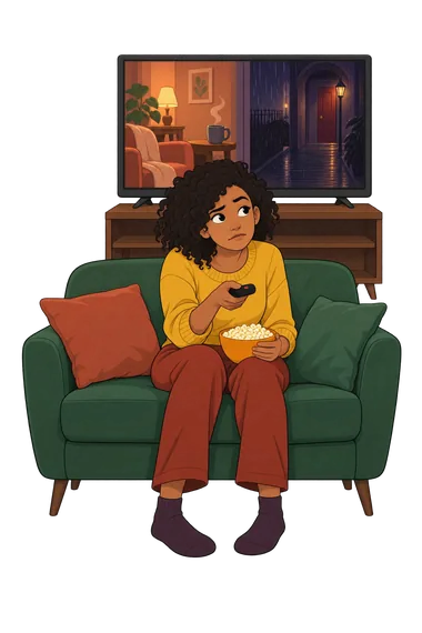 What Show Should I Watch Quiz: woman choosing