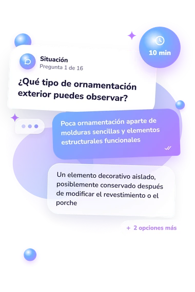 Test cuestionario: ¿Qué estilo arquitectónico: situación y respuestas