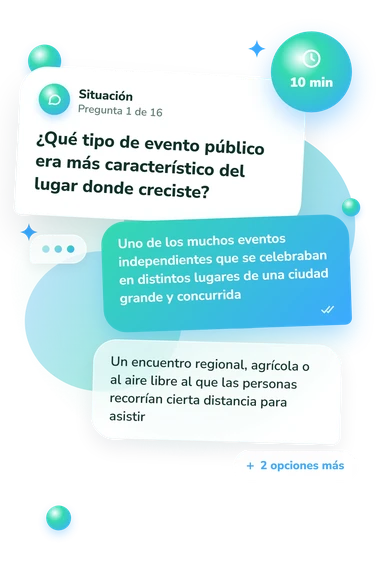 Test cuestionario: ¿Dónde crecí?: qué harías tú Test cuestionario: ¿Dónde crecí?: situación y respuestas