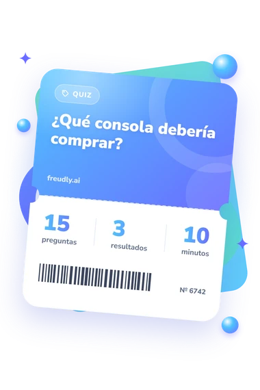 Test cuestionario: ¿Qué consola debería: billete del test