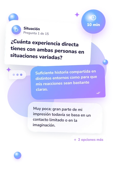 Quiz: ¿Quién me gusta más?: situación y respuestas