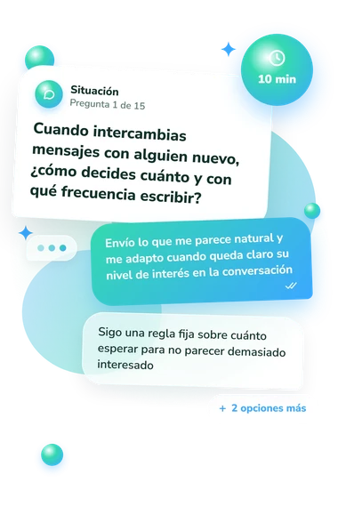 Test cuestionario: ¿Por qué no: situación y respuestas