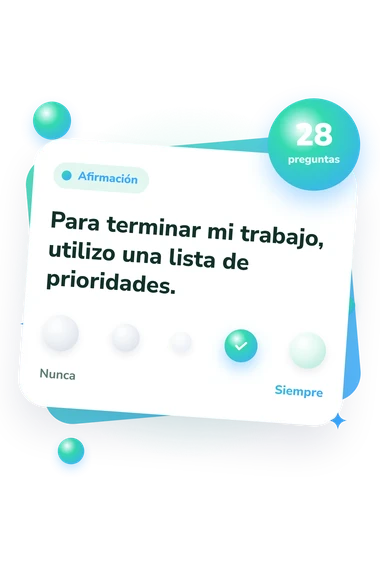 Test tu estilo: del desacuerdo al acuerdo Test tu estilo de productividad: escala de acuerdo
