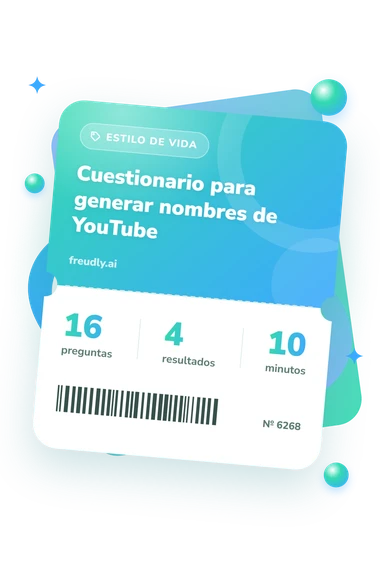 Test cuestionario para generar: preguntas, resultados y minutos Test cuestionario para generar nombres: billete del test